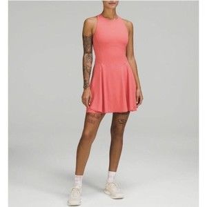 LULULEMON Dress Women's 6 Raspberry NWT Court Crush Hidden Pockets Tank Tennis